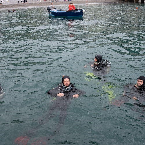 “A’Mare Minori”: grande successo per la giornata ecologica dedicata alla pulizia dei fondali marini e delle spiagge del territorio 