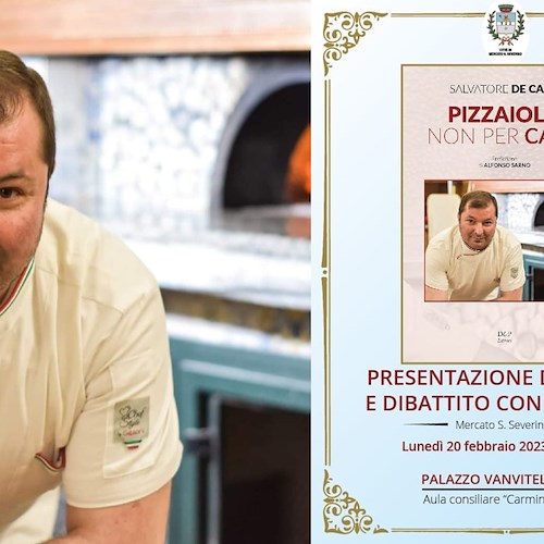 A Mercato San Severino la storia di una tradizione nel libro di Salvatore De Caro, pizzaiolo “non per caso”