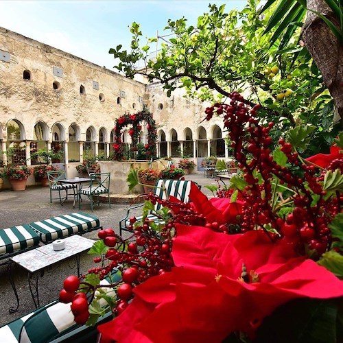 A Natale e Capodanno la magia dell'hotel Luna Convento di Amalfi