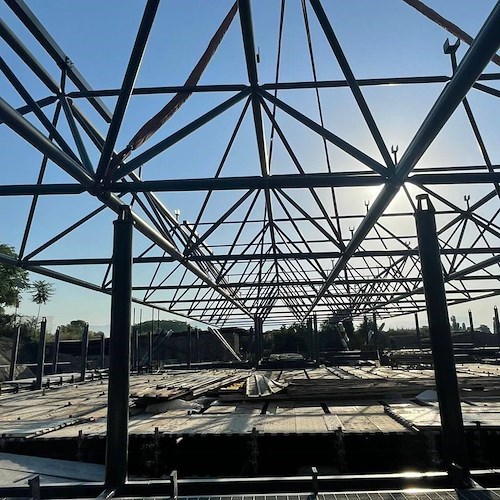 A Pompei in corso il cantiere di restauro dell’Insula dei Casti Amanti 