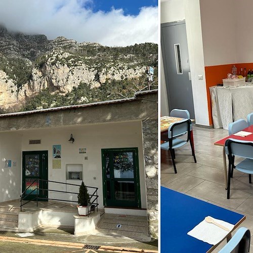A Positano inaugurata cucina per il plesso scolastico di Montepertuso 
