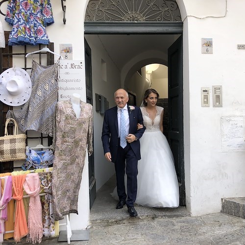 A Ravello il matrimonio da favola di Filippo e Alessia