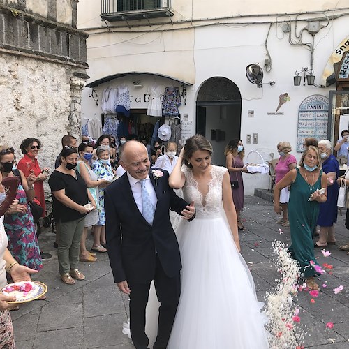 A Ravello il matrimonio da favola di Filippo e Alessia
