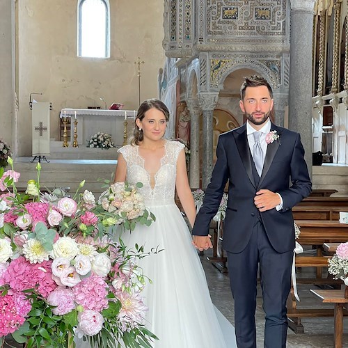 A Ravello il matrimonio da favola di Filippo e Alessia