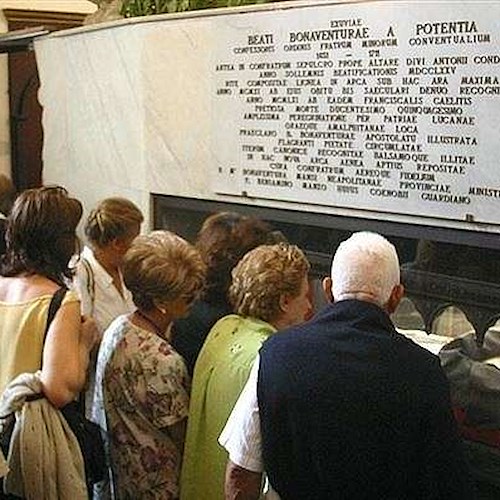 A Ravello il pellegrinaggio dei potentini sulla tomba del Beato Bonaventura