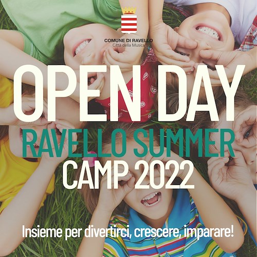 A Ravello l'open day del "Summer Camp": 4 luglio per i bambini laboratori e visite guidate