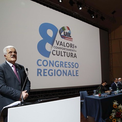 A Ravello la riconferma di Biagio Ciccone alla carica di segretario generale Uilp Campania 