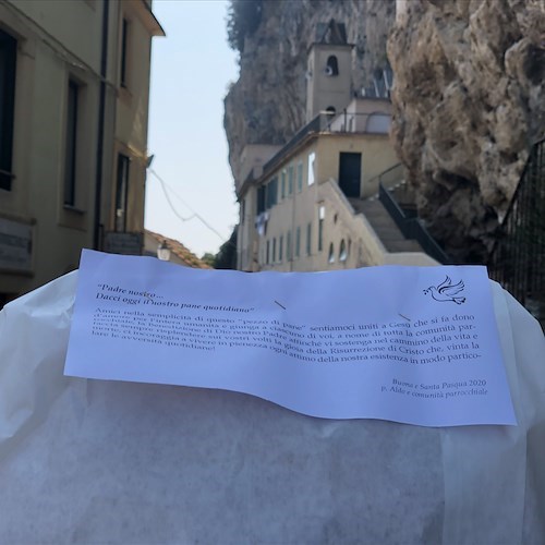 A Ravello pane benedetto per le famiglie di San Pietro, Torello e San Cosma [FOTO]