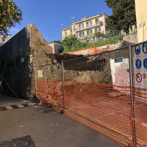 A Ravello riprendono lavori al Parcheggio Lacco, divieto di sosta in piazza Andrea Mansi