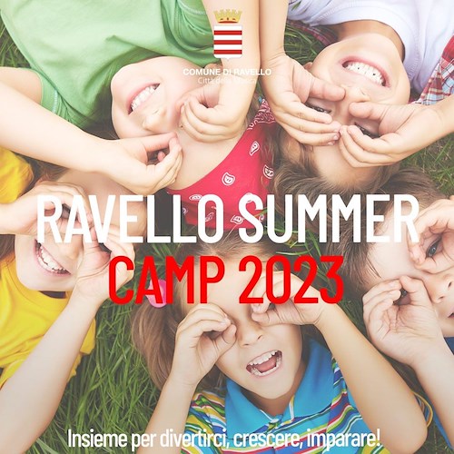 A Ravello torna il "Centro Estivo" per bambini dai 3 ai 13 anni, domande entro il 15 aprile