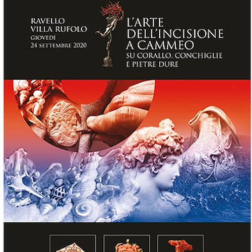 A Ravello un convegno di studi sull'arte dell'incisione a Cammeo su corallo, conchiglie e pietre dure