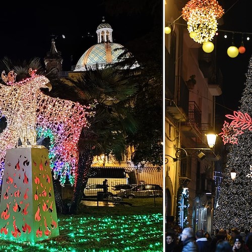 A Salerno con l'accensione delle Luci d'Artista ha inizio il Natale: ecco il programma tra musica, arte e spettacolo