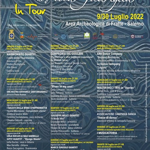 A Salerno inizia la 25esima edizione dei Concerti d'Estate di Villa Guariglia in Tour