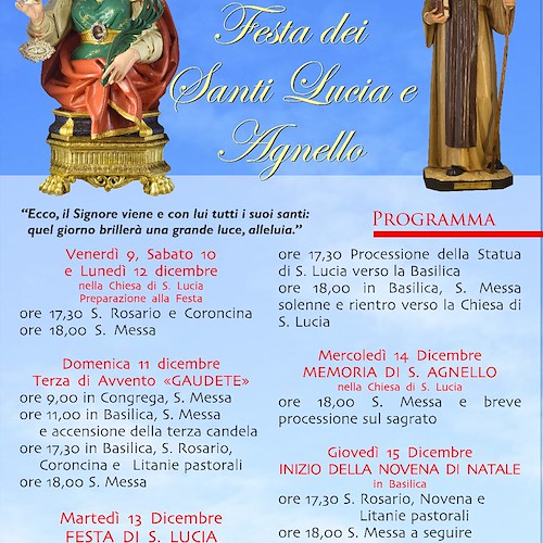 “A Santa Lucia nu pass ‘e gallina, a Sant’Aniello nu pass ‘e pecuriello”. Il programma della festa a Minori