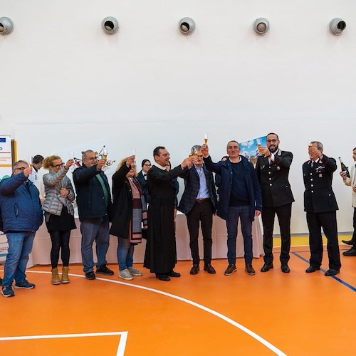 A Scala riapre la Palestra Comunale dopo i lavori finanziati con i fondi ministeriali del bando "Sport e Periferie" 