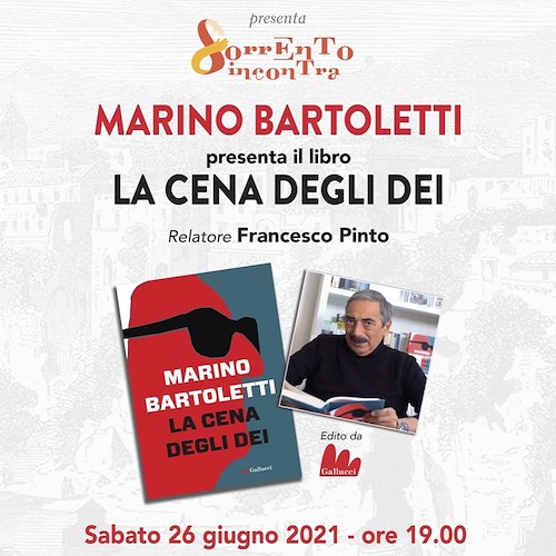 A Sorrento la presentazione di "La cena degli dei", il nuovo libro del giornalista Marino Bartoletti 