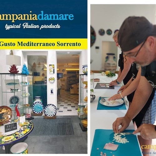 A Sorrento oggi riapre "Campaniadamare", lo store dell'eccellenza Made in Campania