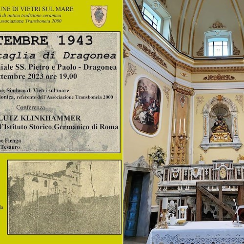 A Vietri sul Mare si ricorda la Battaglia di Dragonea con la lectio magistralis del prof. Lutz Klinkhammer