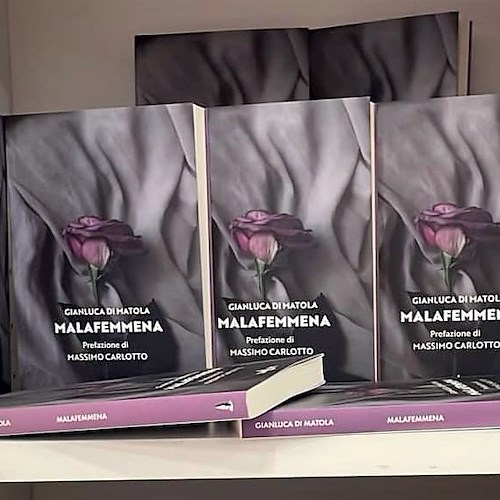 A Vietri sul Mare torna "DiVini Libri", 16 febbraio lo scrittore Gianluca Di Matola presenta il libro "Malafemmena"