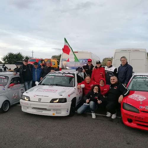 ACI Salerno conquista il Campionato campano: dalla Costa d'Amalfi la Tramonti Corse è terza classificata