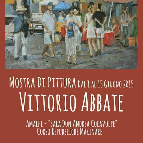 Ad Amalfi in mostra i lavori del giovane pittore ravellese Vittorio Abbate