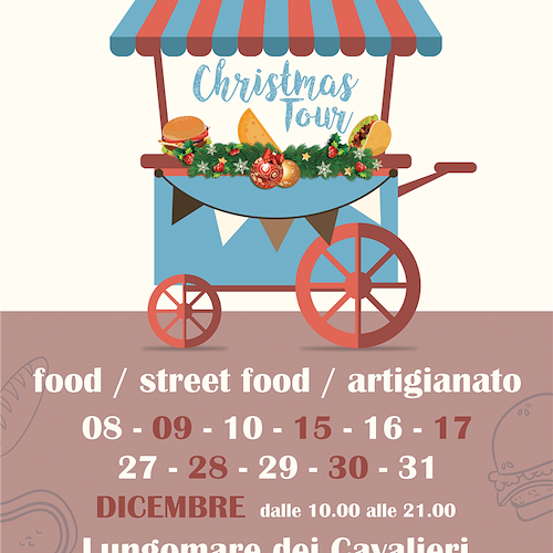 Ad Amalfi street food e Christmas tour a due passi dal mare