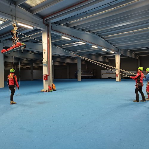 Ad Ariano Irpino due giorni di formazione per i Tecnici di Soccorso Speleologico della Campania