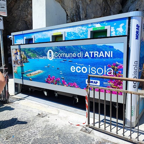 Ad Atrani attiva la prima eco-isola di prossimità della Costa d'Amalfi