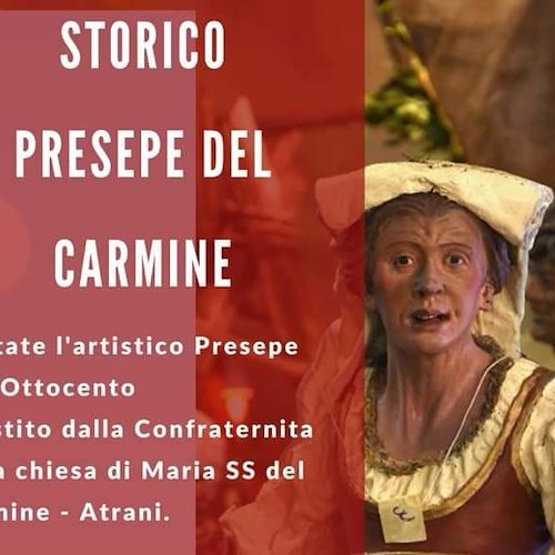 Ad Atrani si rinnova la magia dello Storico Presepe del Carmine