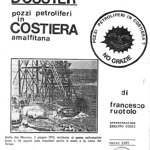 Addio a Francesco Ruotolo, si battè (e vinse) contro le trivelle nel mare della Costiera Amalfitana