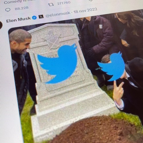 Addio all’uccellino di Twitter: non solo un cambio logo, Elon Musk ambisce a creare la “super app” con l’intelligenza artificiale