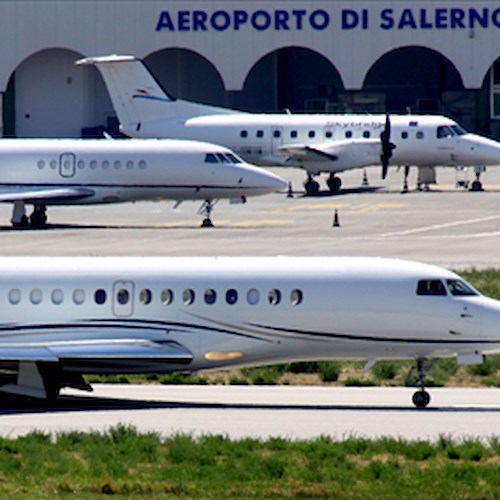 Aeroporto Salerno-Costa d'Amalfi: annullati i voli per Zante, Corfù, Malta e Medjugorie