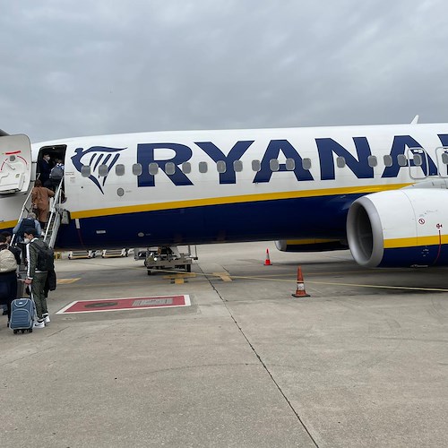 Aeroporto Salerno-Costa d'Amalfi, Ryanair: «La pista non è abbastanza lunga per i nostri aerei»