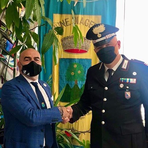 Agerola, cambio della guardia alla Stazione dei Carabinieri: Varone nuovo comandante 