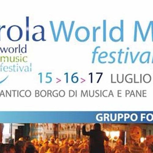 Agerola, dal 15 al 17 luglio torna il World Music Festival