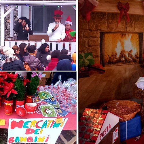 Agerola, successo per il Villaggio di Babbo Natale: ricavato andrà in beneficenza