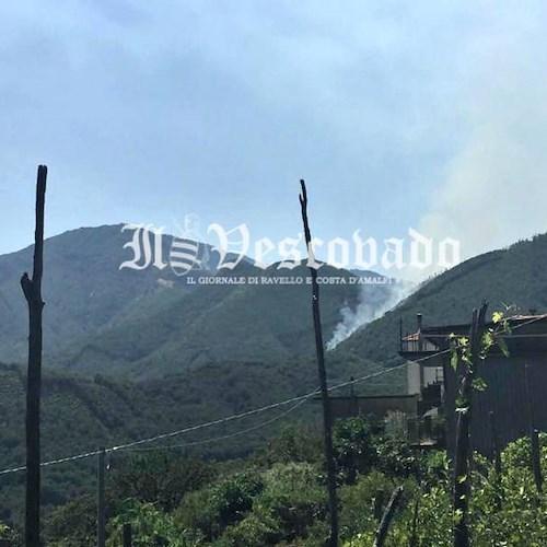﻿Agosto di fuoco: incendi a Tramonti e Corbara /FOTO