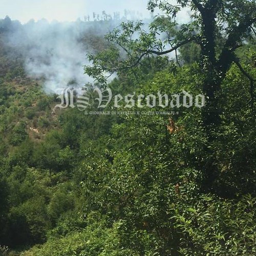 ﻿Agosto di fuoco: incendi a Tramonti e Corbara /FOTO