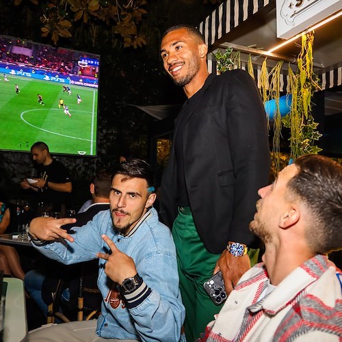 Al Magnolia la festa del terzo scudetto del Napoli: cena dei calciatori, dirigenti e staff tecnico /FOTO