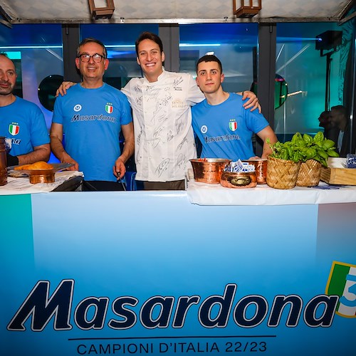 Al Magnolia la festa del terzo scudetto del Napoli: cena dei calciatori, dirigenti e staff tecnico /FOTO