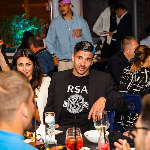 Al Magnolia la festa del terzo scudetto del Napoli: cena dei calciatori, dirigenti e staff tecnico /FOTO