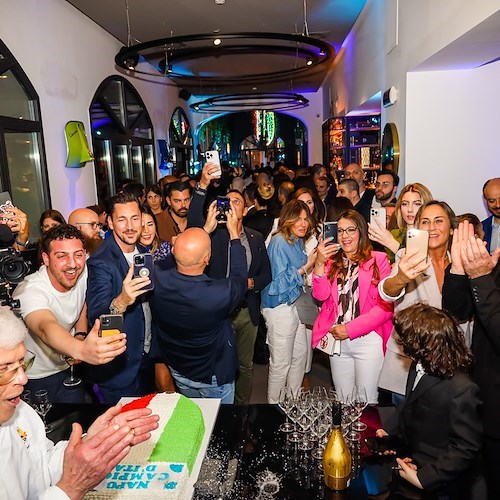 Al Magnolia la festa del terzo scudetto del Napoli: cena dei calciatori, dirigenti e staff tecnico /FOTO