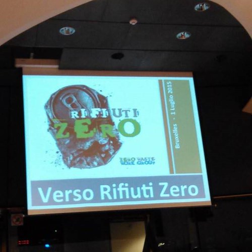 Al Parlamento Europeo conferenza su 'Rifiuti Zero': presente ex assessore di Maiori Fiorillo / FOTO