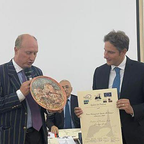 Al Sindaco di Positano il "Premio Internazionale Spoleto Art Festival Letteratura 2022"