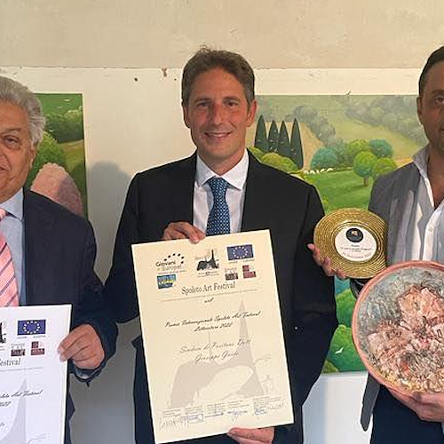 Al Sindaco di Positano il "Premio Internazionale Spoleto Art Festival Letteratura 2022"