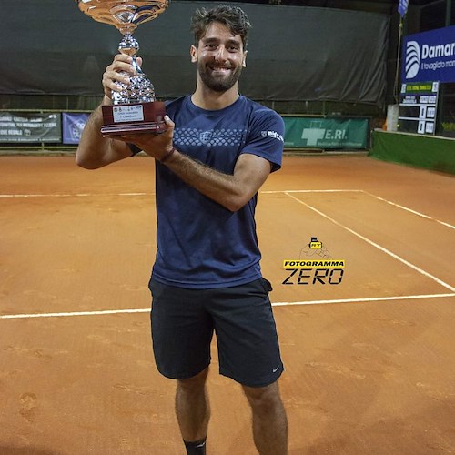 Al Social Tennis Club di Cava si conclude l’Open maschile con la vittoria di Federico Campana