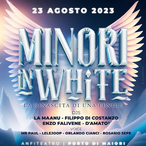 Al via il countdown per "Minori in White": 23 agosto torna la notte “bianca” più attesa della Costa D’Amalfi