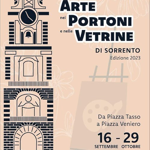 Arte nei portoni e nelle vetrine di Sorrento<br />&copy; Comune di Sorrento