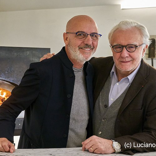 Franco Pepe e Alain Ducasse<br />&copy; Luciano Furia