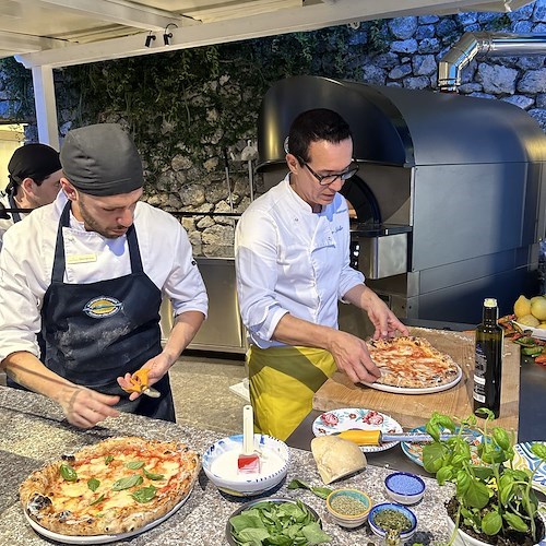 All’Anantara Convento di Amalfi la tradizione è di casa: la maestria di Gino Sorbillo e i prodotti a km0 nelle pizze de “La Locanda della Canonica” /FOTO e VIDEO